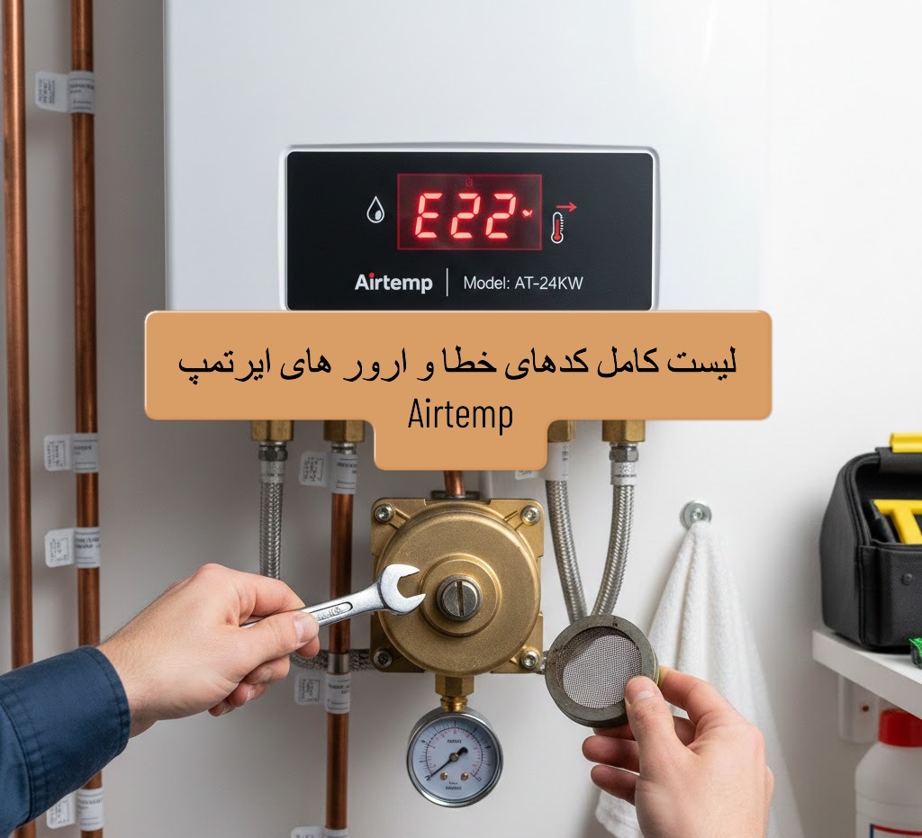لیست کامل کدهای خطا و ارورهای ایرتمپ (Airtemp) + راهنمای رفع عیب